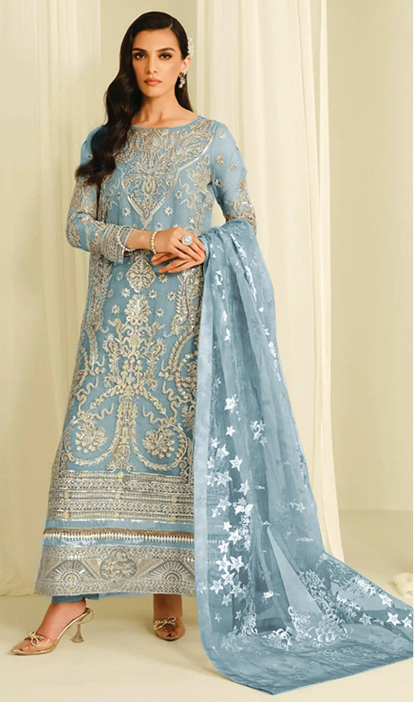 Shamrock – Luxury Embroidered UnStiched