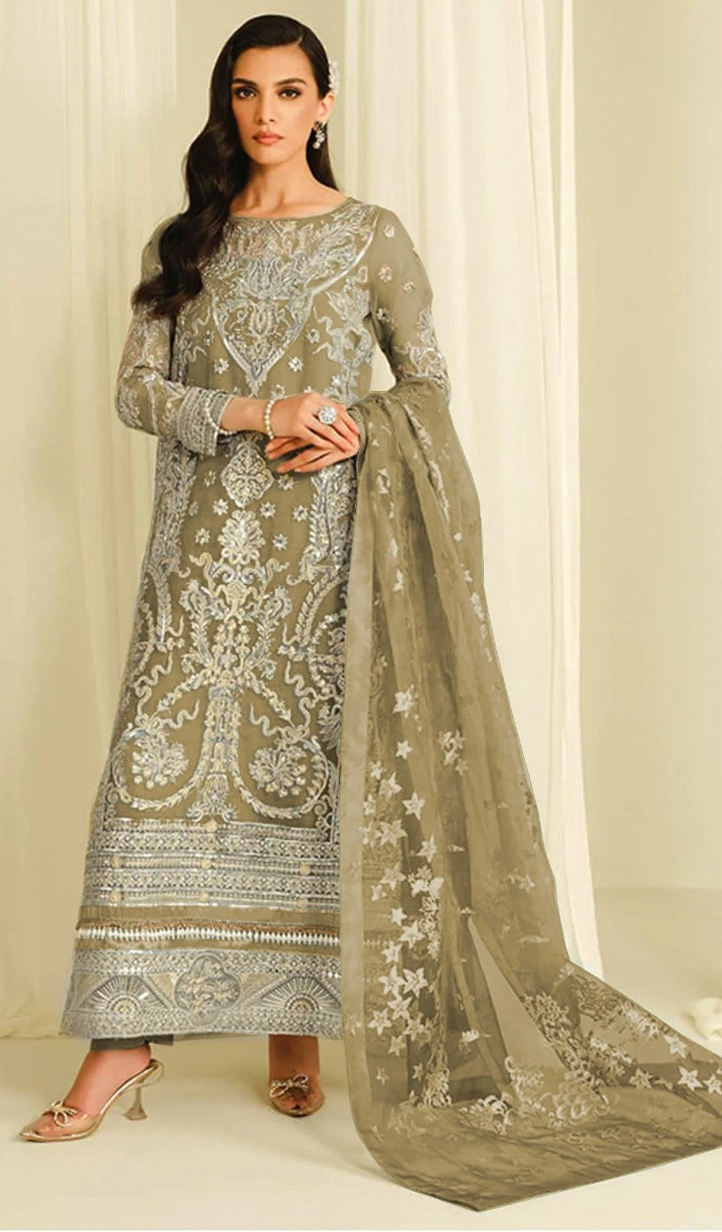 Shamrock – Luxury Embroidered UnStiched
