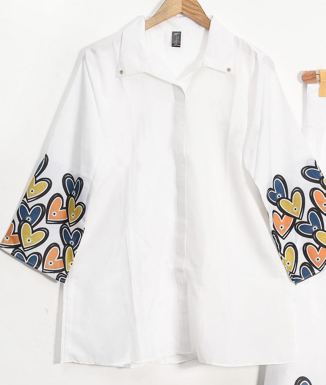 Grip Printed Shirt & Trouser 2 Pcs Stiched-KD02