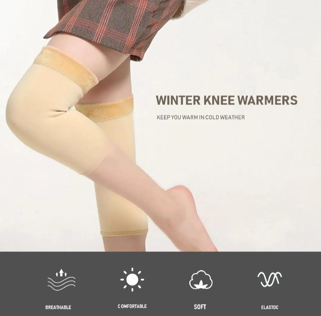 Leg Warmer Fleece Inside For Man & Women Pain Releif