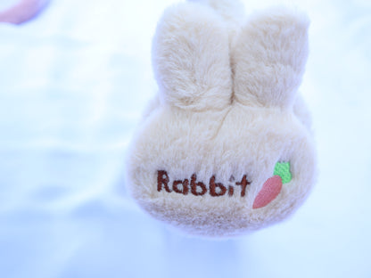 Ear Muffs Hello Rabit Headphone Winter Warmer Cashmere  Fluffy Earlap