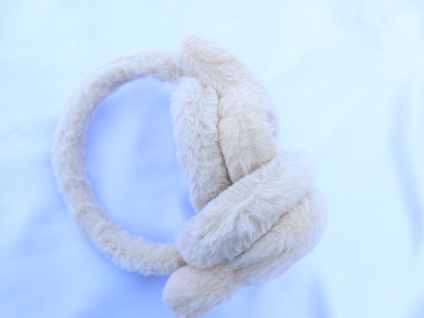 Ear Muffs Hello Rabit Headphone Winter Warmer Cashmere  Fluffy Earlap