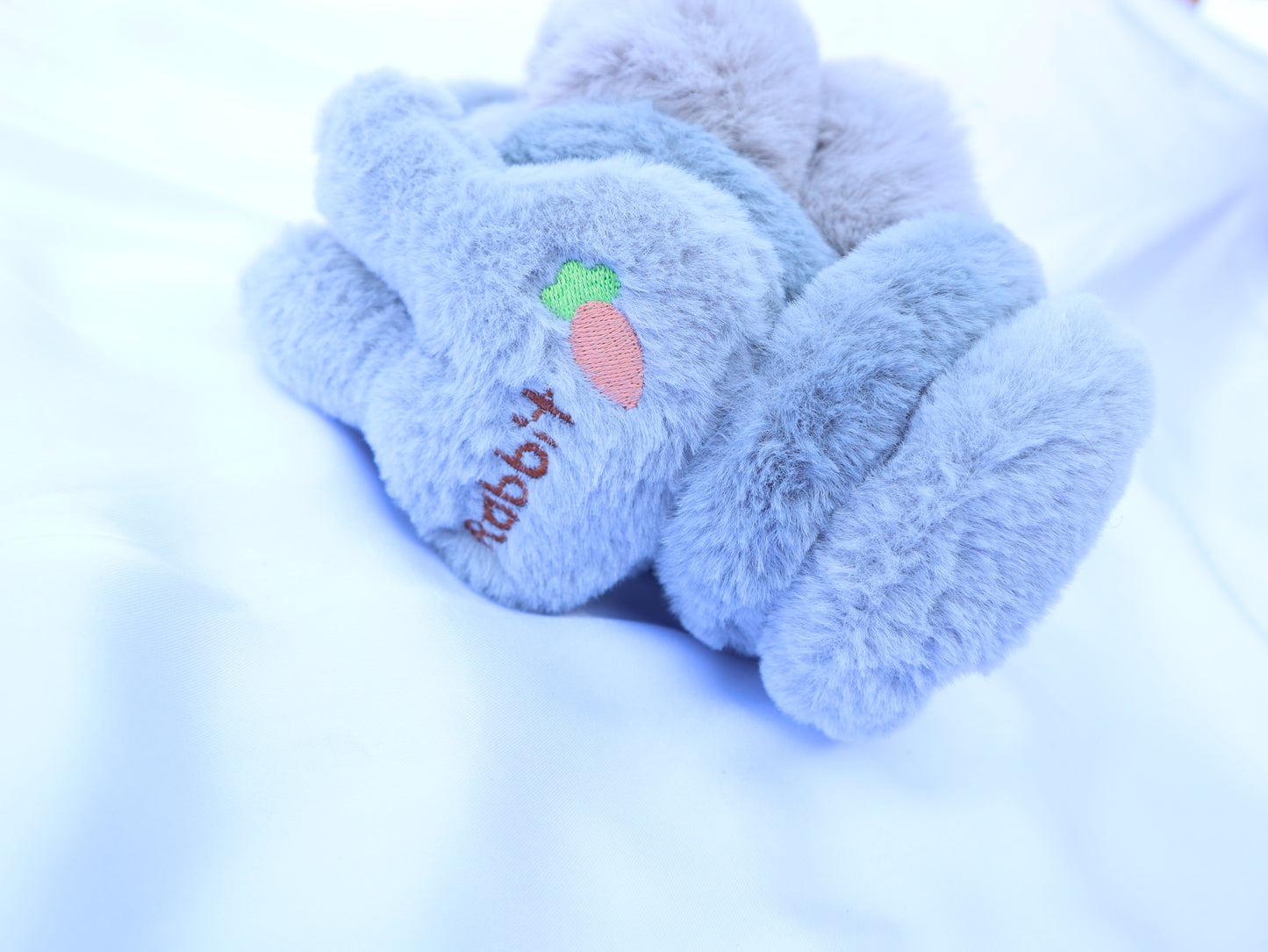 Ear Muffs Hello Rabit Headphone Winter Warmer Cashmere  Fluffy Earlap