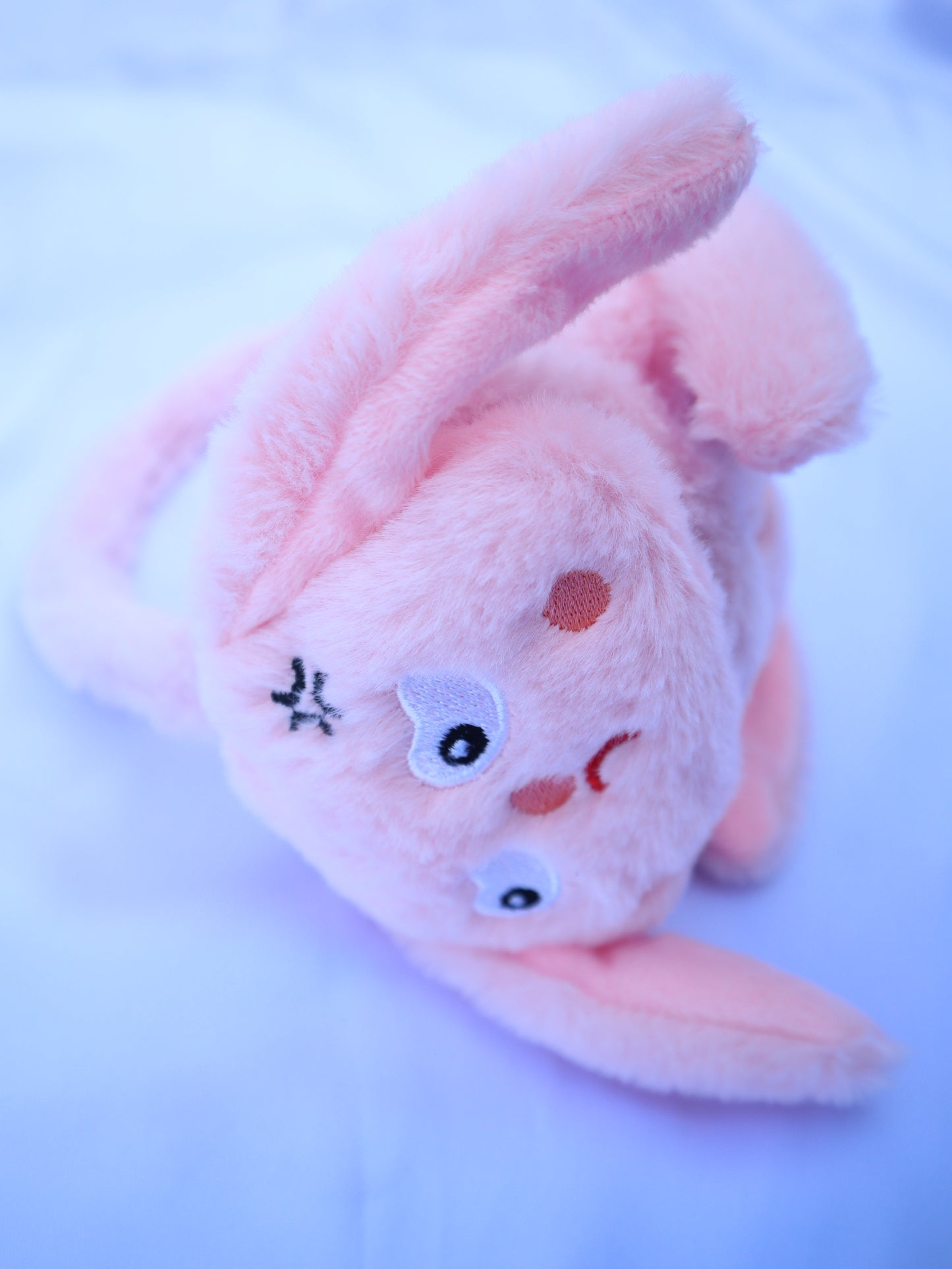 Ear Muffs Hello Bunny  Headphone Winter Warmer Cashmere  Fluffy Earlap