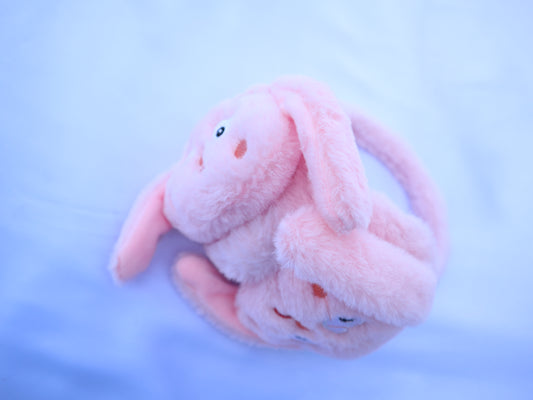 Ear Muffs Hello Bunny  Headphone Winter Warmer Cashmere  Fluffy Earlap