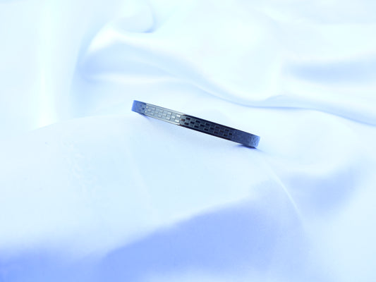 Black Stainless Steel – Unisex Elegant Designer Kara