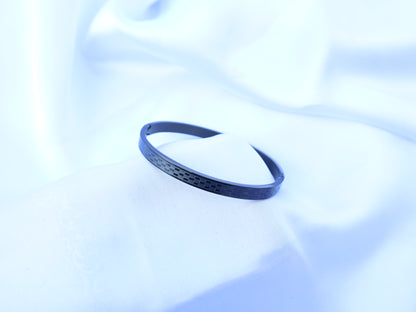 Black Stainless Steel – Unisex Elegant Designer Kara