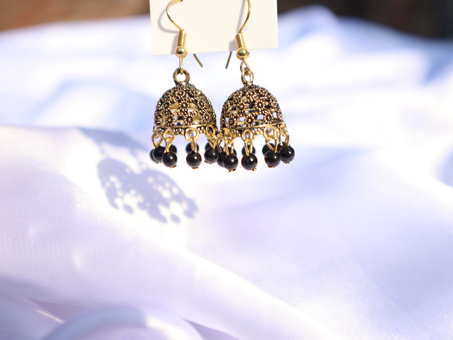 Gold Tone Traditional Jhumka for Women
