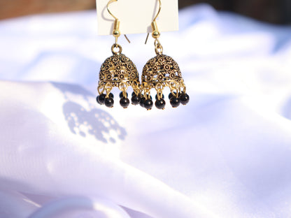 Gold Tone Traditional Jhumka for Women