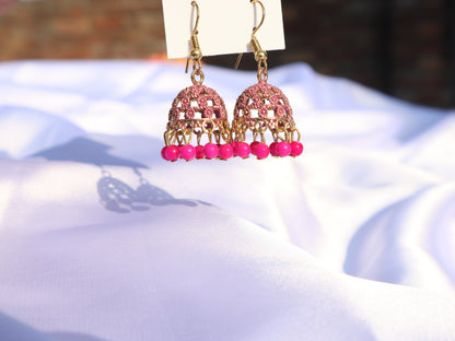 Gold Tone Traditional Jhumka for Women