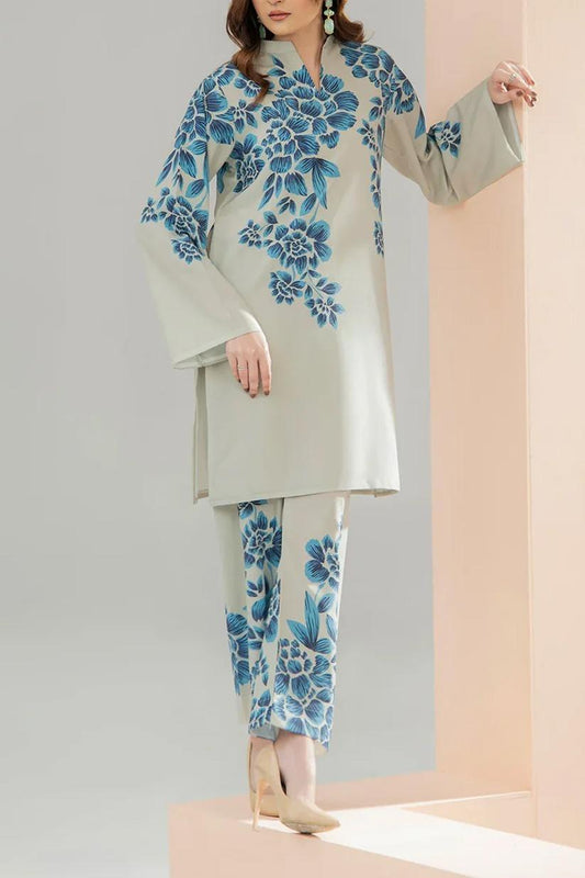 Printed Shirt & Trouser 2 pcs Stiched-KD06