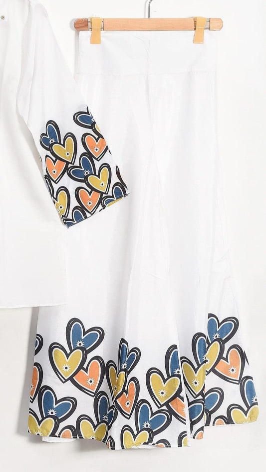 Grip Printed Shirt & Trouser 2 Pcs Stiched-KD02