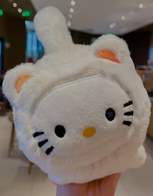 Ear Muffs Hello kitty Headphone Winter Warmer Cashmere  Fluffy Earlap