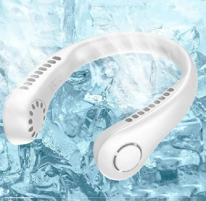 neck fan /Portable Bladeless Hanging Neck Fan | Super Cooling Strong Fan 360°