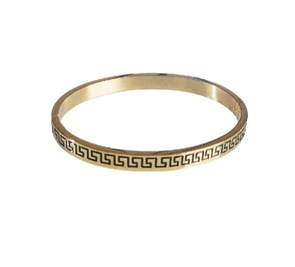 Gold Stainless Steel – Unisex Elegant Designer Kara