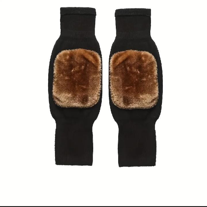 Warm Wool Knee With Adjustable Strap For Men & Women High Quality Fleece Inside