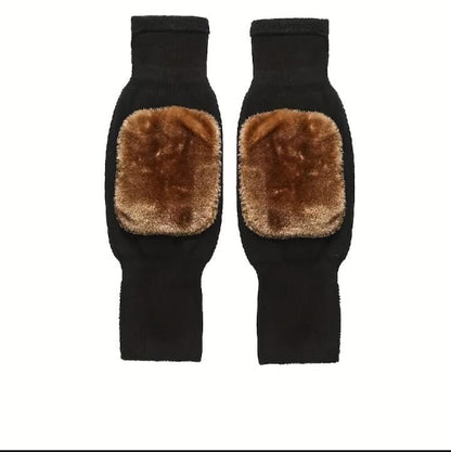 Warm Wool Knee With Adjustable Strap For Men & Women High Quality Fleece Inside
